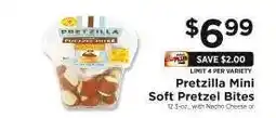 ShopRite Pretzilla Mini Soft Pretzel Bites offer