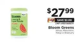 ShopRite Bloom Greens offer