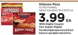 Food 4 Less DiGiorno Pizza or Hot Pockets offer