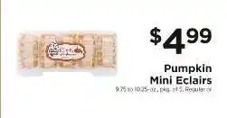 ShopRite Pumpkin Mini Eclairs offer