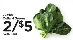 Kroger Jumbo Collard Greens offer