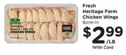 Kroger Fresh Heritage Farm Chicken Wings offer