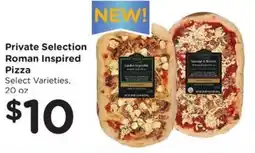 Kroger Private Selection Roman Inspired Pizza offer