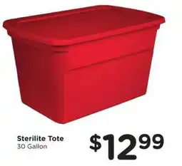 Kroger Sterilite Tote 30 Gallon offer