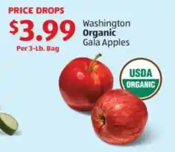 Aldi Washington Organic Gala Apples offer