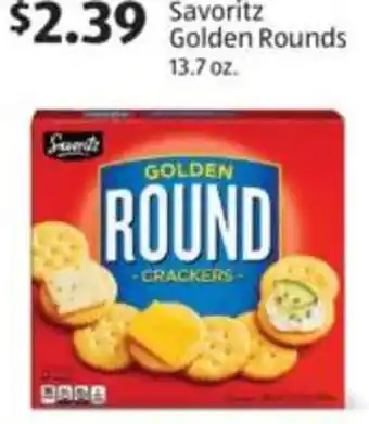 Aldi Savoritz Golden Rounds offer