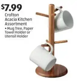 Aldi Crofton Acacia Kitchen Assortment offer