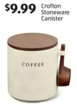 Aldi Crofton Stoneware Canister offer
