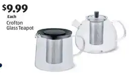 Aldi Crofton Glass Teapot offer