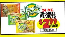 Ollie's IN-SHELL PEANUTS offer