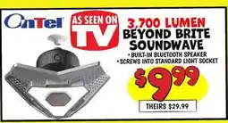 Ollie's AS SEEN ON 3,700 LUMEN TV BEYOND BRITE SOUNDWAVE offer