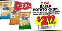 Ollie's 7 OZ. BAKED POTATO CHIPS offer