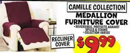 Ollie's MEDALLION FURNITURE COVER offer