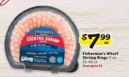 Winn Dixie Fisherman's Wharf Shrimp Rings offer