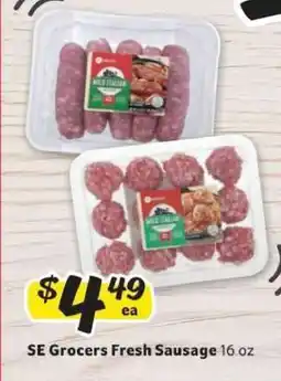 Winn Dixie SE Grocers Fresh Sausage offer