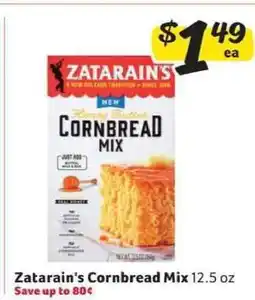 Winn Dixie Zatarain's Cornbread Mix offer