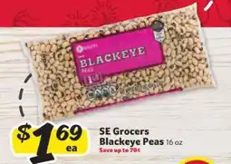 Winn Dixie SE Grocers Blackeye Peas offer
