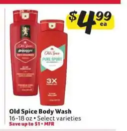 Winn Dixie Old Spice Body Wash offer