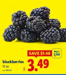 Lidl Blackberries offer