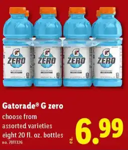 Lidl Gatorade G zero offer