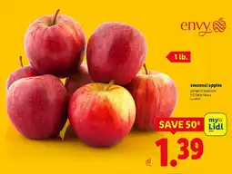 Lidl Seasonal apples offer