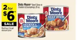 Dollar General Dinty Moore Beef Stew or Chicken & Dumplings offer