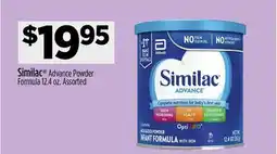 Dollar General Similac Advance Powder Formula offer