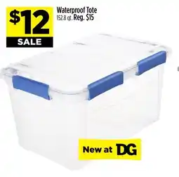 Dollar General Waterproof Tote offer