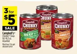 Dollar General Campbell's Chunky Soup offer
