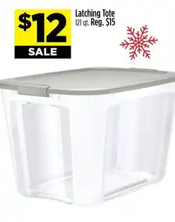 Dollar General Latching Tote offer