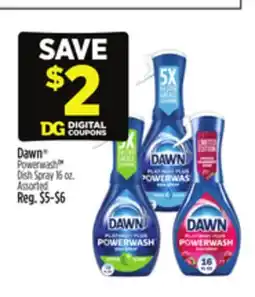 Dollar General Dawn Powerwash Dish Spray offer
