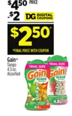 Dollar General Gain Tango offer