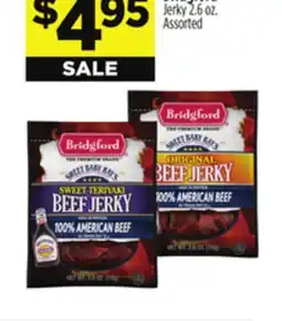 Dollar General Bridgford Jerky offer