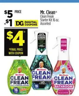 Dollar General Mr. Clean Clean Freak Starter Kit offer