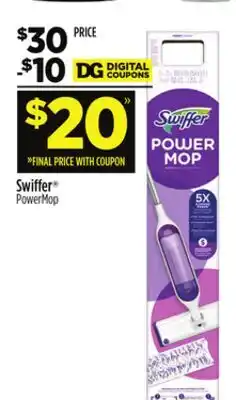 Dollar General Swiffer PowerMop offer