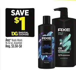 Dollar General Axe Body Wash offer