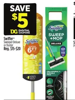 Dollar General Swiffer Sweeper Deluxe or Duster offer