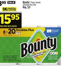 Dollar General Bounty Paper Towels offer