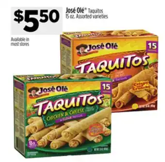 Dollar General José Olé Taquitos offer