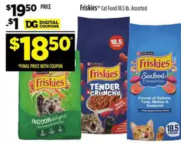 Dollar General Friskies Cat Food offer