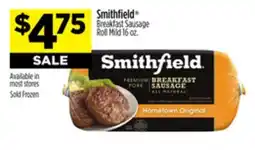 Dollar General Smithfield Breakfast Sausage Roll Mild offer