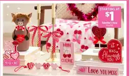 Dollar General Valentine's Decor offer