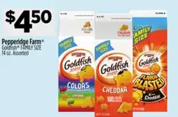 Dollar General Pepperidge Farm Goldfish FAMILY SIZE offer