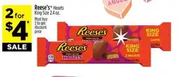Dollar General Reese's Hearts King Size offer
