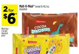 Dollar General Malt-O-Meal Cereal offer