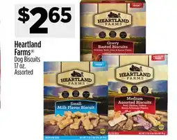 Dollar General Heartland Farms Dog Biscuits offer