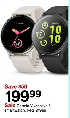 Target Garmin Vivoactive 5 smartwatch offer