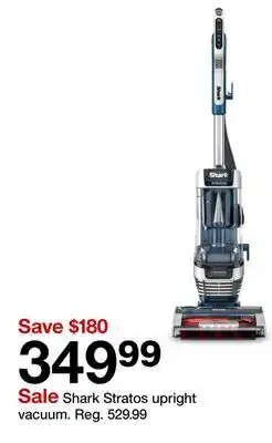 Target Shark Stratos upright vacuum offer