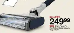 Target Shark PowerPro Flex Pet cordless vacuum offer