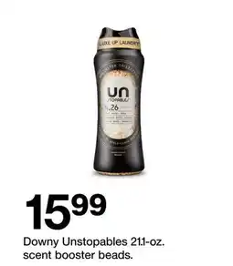 Target Downy Unstopables 21.1-oz. scent booster beads offer